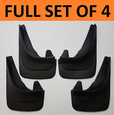 Rubber Moulded Universal Fit Car MUDFLAPS Mud Flaps Fits Vauxhall Corsa C • $16.17