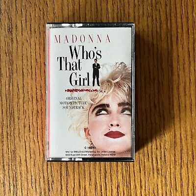 Madonna - Who's That Girl Original Soundtrack Cassette Tape • $3.95