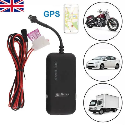 Mini Real Time Vehicle Van Motorbike Caravan Car Tracking Device GPS GSM Tracker • £13.29