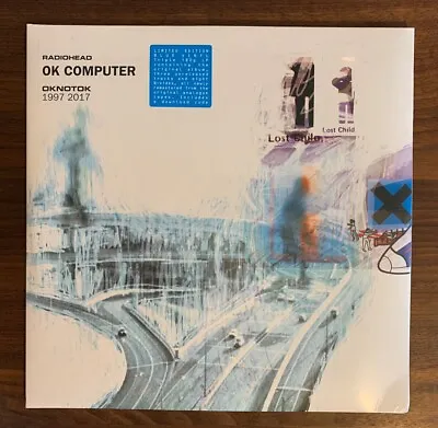 Radiohead OK Computer OKNOTOK Blue Vinyl Limited Edition • £93.97