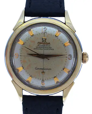 1954 Men's 35mm Omega Constellation Bumper Auto Watch 2652-17 SC -Just Serviced! • $1199.95