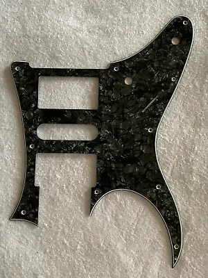 Custom Lefthanded For Ibanez RG 350 EX Style Guitar Pickguard4 Ply Black Pearl • $10.99