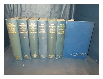 LLOYD GEORGE DAVID (1863-1945) War Memoirs Of David Lloyd George: In Six Volume • £233.45