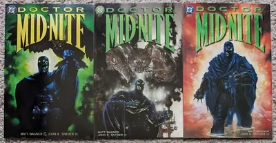 DOCTOR MID-NITE. Complete Series (#1-3). 1999. Matt Wagner. Near Mint • $9.99