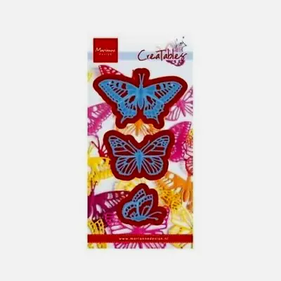 Marianne Design CreaTables Cutting Dies - Tiny's Butterflies Set LR0509 . 3 DIES • £8.75