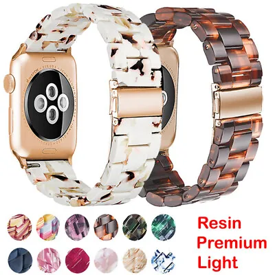 $19.80 • Buy For Apple Watch IWatch Sports Band Strap Resin 7 6 5 4 3 2 SE 38/40/41/42/44/45