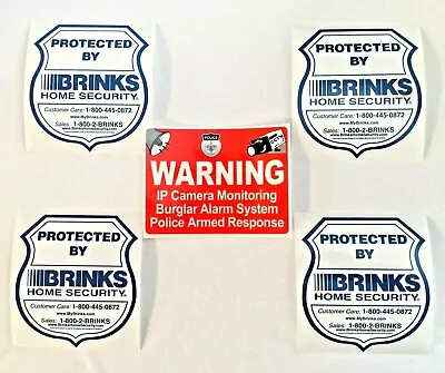 Home Surveillance Security CCTV Camera Video Stickers Warning Decal Outdoor Sign • $7.35
