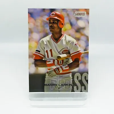 Barry Larkin - Cincinnati Reds #164 Stadium Club Topps 2018 Baseball Card • £1.49