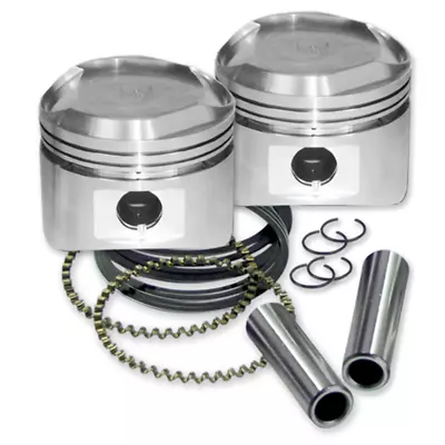 S&S Cycle +.020 80  Bore Super Stock Cylinder Heads Pistons Kit Harley Evo 84-99 • $419