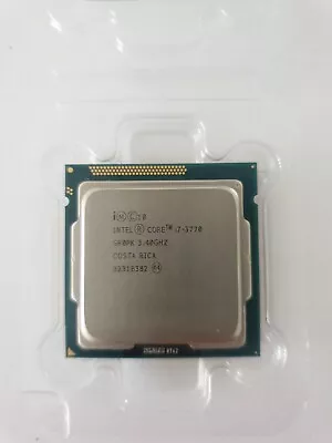 £18 • Buy Intel Core I7-3770 3.4Ghz Quad Core LGA 1155 CPU Processor