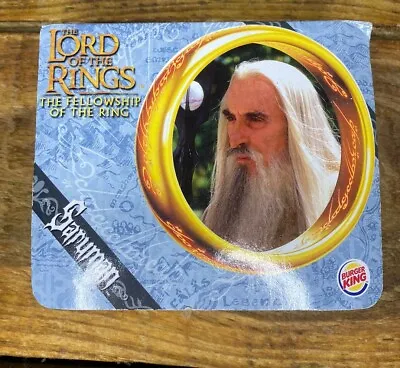 The Lord Of The Rings - The Lord Of The Rings - SARUMAN - Burger King 2001 • £4