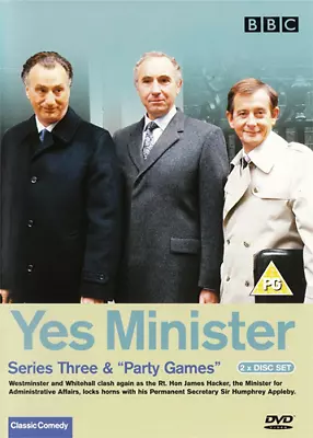 Yes Minister - Series Three DVD Comedy (2003) Paul Eddington Quality Guaranteed • £1.94