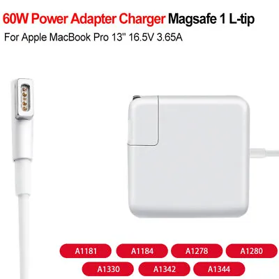 60W Charger Power Adapter Cord For Apple 13  MacBook Pro A1181 A1184 A1278 A1330 • $11.49