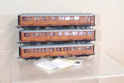 HORNBY R2906 RARE BIRD BARRY FREEMAN RAKE Of 3 LNER TEAK GRESLEY COACH Ol • £149.50