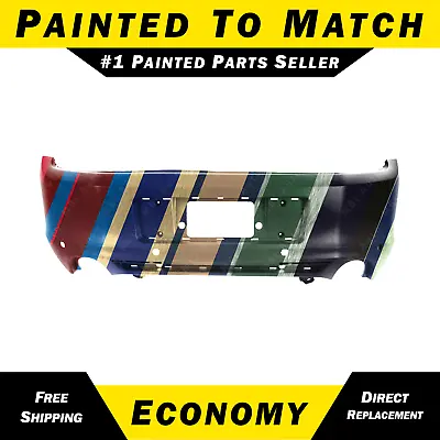 NEW Painted To Match Rear Bumper Cover Fascia For 2013 2014 Ford Mustang W/ Park • $390.99