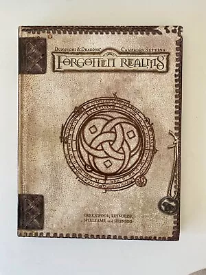 D&D Book: Forgotten Realms Campaign Setting Faerun Dungeons & Dragons 3.0  RPG  • $14.01