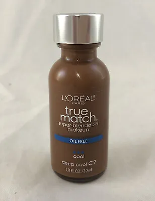 L'oreal Paris True Match Super Blendable Makeup 1 Oz C9 Deep Cool Oil Free • $7.06