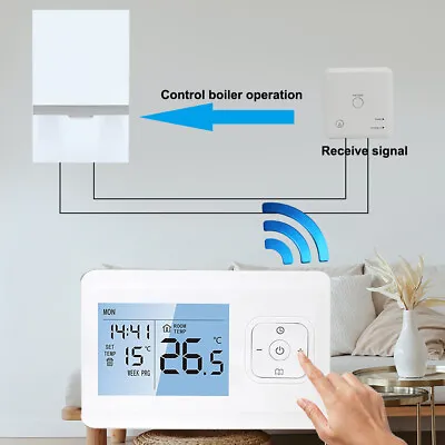 £49.99 • Buy NEW WiFi RF Smart Thermostat Gas Boiler Room Heating Temperature Controller UK