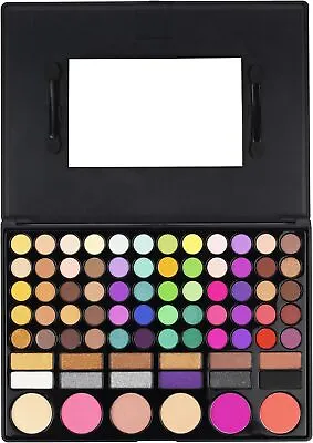 Eyeshadow Palette - 78 Shades MUA Set Mirror • £13.45