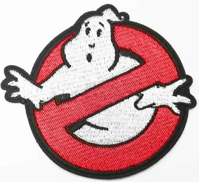 GHOSTBUSTERS Movie Logo Iron-on Embroidered Patch HIGH-QUALITY! 3.5  Stay-puft • $3.98