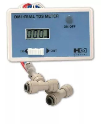 Inline TDS Meter HM Digital SM-1 In Line Single TDS Monitor RO / DI Aust Stock • $44