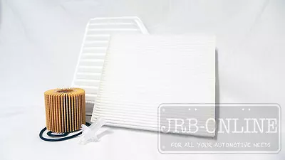 Suits AURION GSV40R 10/2006 To 04/2012 3.5L V6 OIL AIR CABIN FILTER SERVICE KIT • $49.24