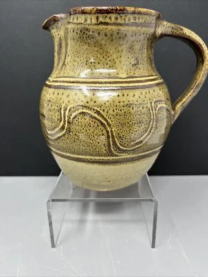£40 • Buy Winchcombe Pottery Water Jug Meander Design 14 Cms Hi￼gh #284