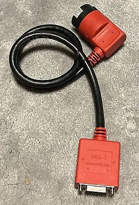 Snap-on Mercedes Mb-1 Diagnostic Scanner Adapter Reset Tool Cable P# Aa0355l62a • $45