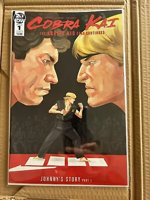 Cobra Kai #1 The Karate Kid Saga Continues Johnnys Story IDW Comics Netflix • £12.99