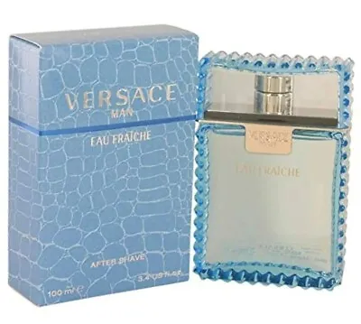 Versace Man Eau Fraiche By Versace For Men EDT Spray 3.4 Oz / 100 Ml New In Box • $45.28