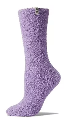 UGG 1121163 Women’s DARCY COZY Crew Socks Color Purple Punch SizeO/S FreeShippin • $18.99