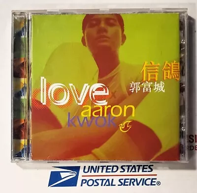 郭富城 = Aaron Kwok – 信鴿 Warner Music Ltd. – 0630-15215-2 - Rare 1996 HK CD • $11.88