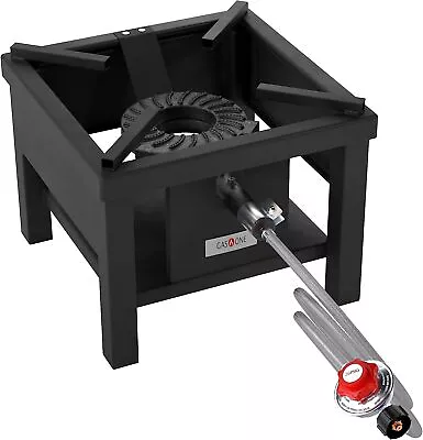 GasOne Outdoor Gas Cooker 100000 BTU Square Propane Burner (Used) • $59.87