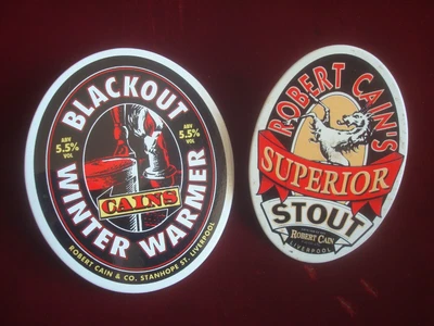 £9.99 • Buy Man Cave Beer Pump Advertising Clips - Cains Blackout - Superior Stout
