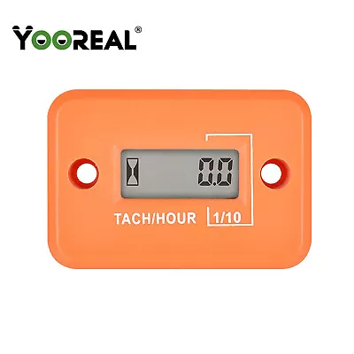 Digital Tach Hour MeterTachometer Maintenance For Chain Saws Lawn Mower • $11.99