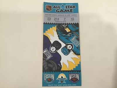 VINTAGE NHL ALL STAR GAME JAN 18 1997 Ticket Stub RARE GRETZKY HULL YZERMAN BURE • $49.99