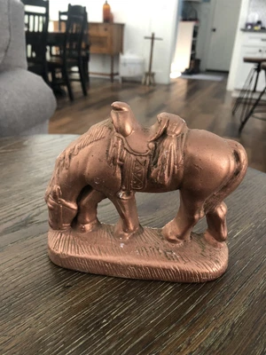 $10.50 • Buy Vintage Fair, Carnival Chalkware Horse Chalk