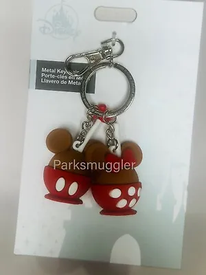 Disney Parks Mickey Minnie Mouse Snacks Cake Pops Cupcake Keychain  2023 NEW. • $24