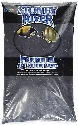 Estes Gravel Products AES06606 Este Marine Sand Black For Aquarium 5-Pound • £19.23