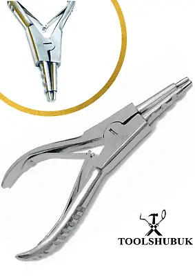 £8.99 • Buy Ring & Bow Opening Reverse Action Pliers 5-1/2  Jewellery Making Hand Tool