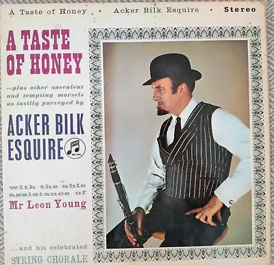 A Taste Of Honey Acker Bilk Vinyl LP 1963 EMI SCX3469 • £3