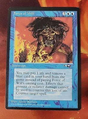 Force Of Will - Alliances (ALL) - MTG - Near Mint - NM • $72.99