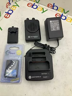 Motorola A03KMS9239CC Minitor V Pager 504-5120000 MHzRLN5703C Charger battery • $64.99