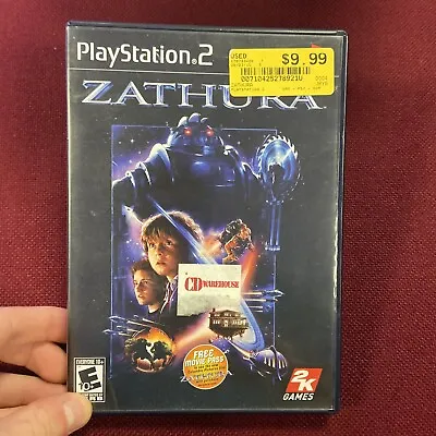 Zathura PS2 PlayStation 2 Black Label CIB Game Tested Complete Manual • $12.99