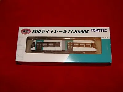 New! Tomytec TLR0605 N Scale Portram  Toyama Light Rail  Tram Unpowered Model • $39.90