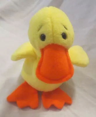 Ty Beanie Baby Quackers The Duck PVC Filled NO TAG • $6.79