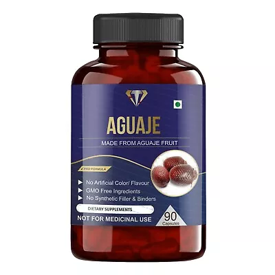 Aguaje Fruit Extract Powder 10000mg Capsules - 90 Pills - BIGGER BOOTY BREAST FS • $14