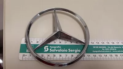 Plate Print Logo Emblem Mercedes 115 MM Original Car Old • $20.82