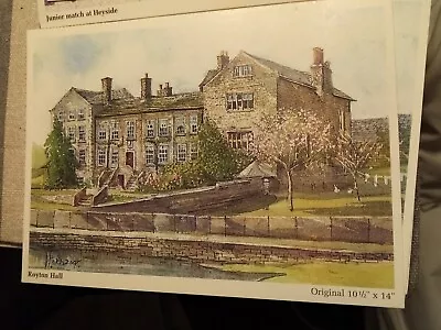 Xm40 Postcard Unused Royton Hall • £2