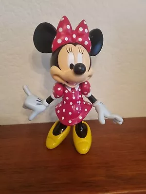 Vintage Minnie Mouse Movable Hard Rubber Figure • £6